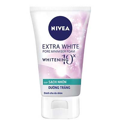 Sữa Rửa Mặt Nivea Extra White Dành Cho Da Nhờn 100g
