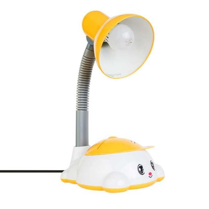 Đèn bàn điện quang ĐQ DKL04B (kiểu trẻ em, vàng trắng, có bóng)