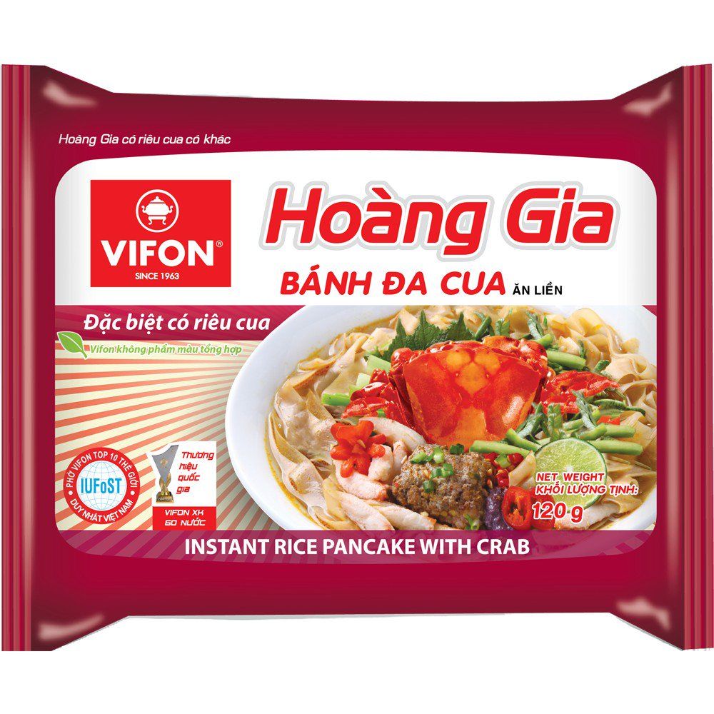 Bánh Đa Cua Hoàng Gia Vifon (120g)