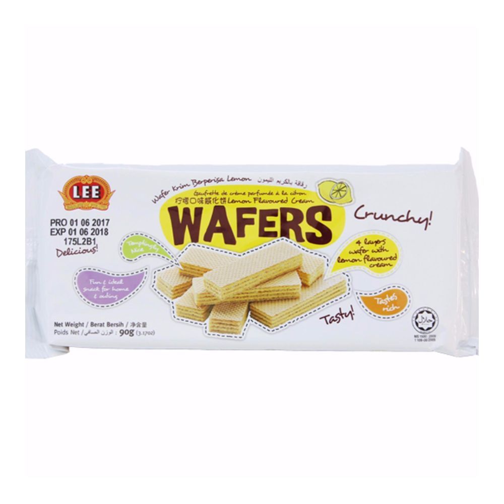 Bánh Xốp Kem Wafers - Hương Chanh (90g)