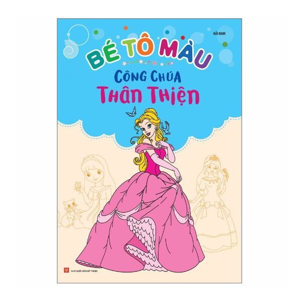 Bé Tô Màu Công Chúa Thân Thiện