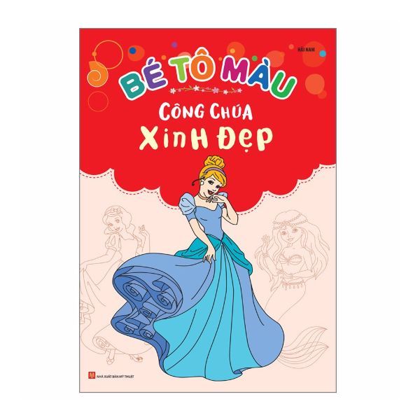 Bé Tô Màu Công Chúa Xinh Đẹp