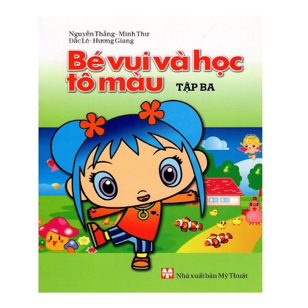 Bé Vui Và Học Tô Màu -Tập 3