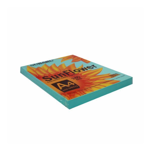 Giấy BIA SUNFLOWER A4 180(100 tờ)(T,H,V,XD,XL)