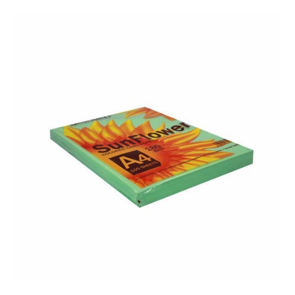 Giấy BIA SUNFLOWER A4 180(100 tờ)(T,H,V,XD,XL)