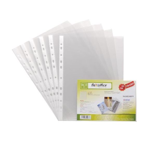 Bìa Lỗ FO-CS03 - Khổ A4 (100 cái / 1 xấp)