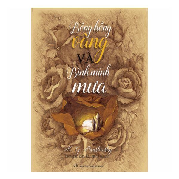 Bông Hồng Vàng Và Bình Minh Mưa