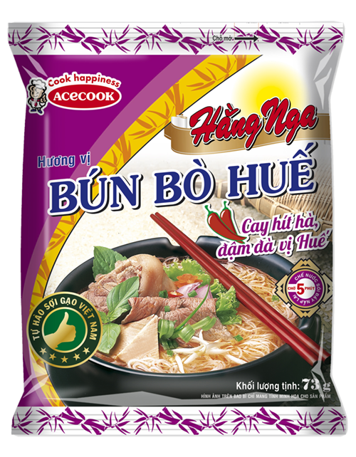 Bún Bò Huế Hằng Nga Acecook (73g)