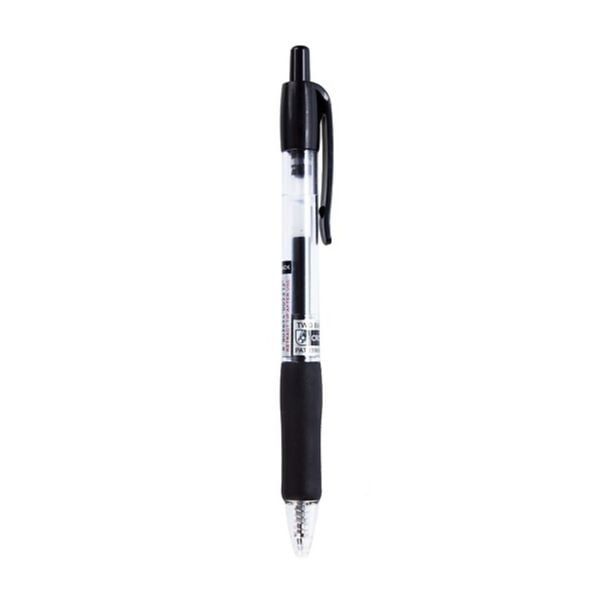 Bút Gel Bấm Crown 0.7mm (Màu Đen)