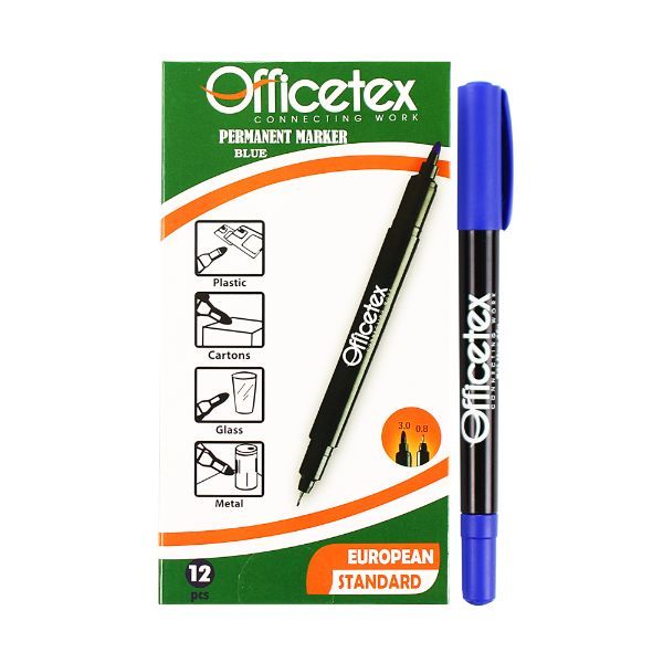 Bút Lông Dầu Officetex PM002BU (Màu Xanh)