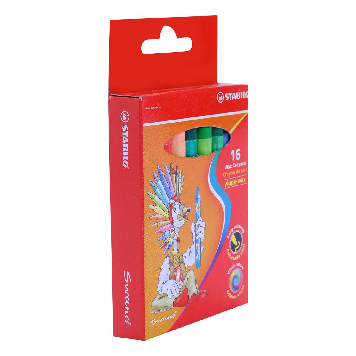 Bút Sáp Yippy 16 Màu - Hộp (WX2816)(N)