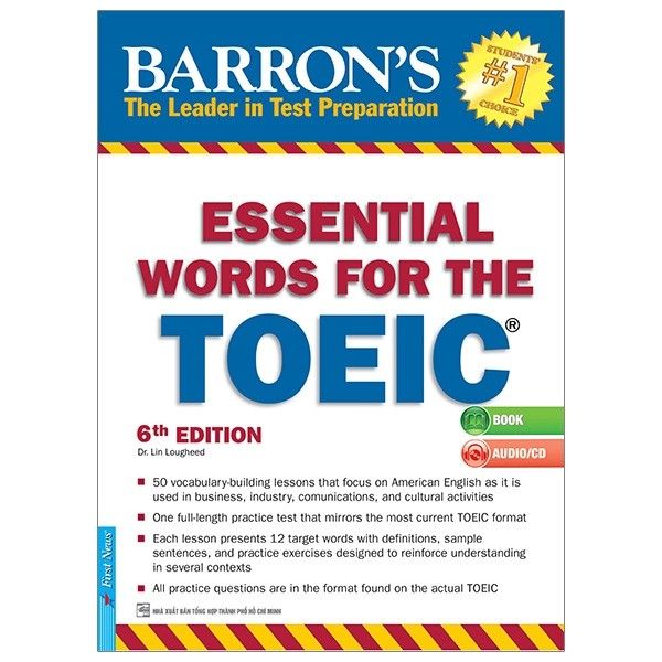 600 Essential Words For The Toeic 6th (Tái Bản Lần Thứ 8)
