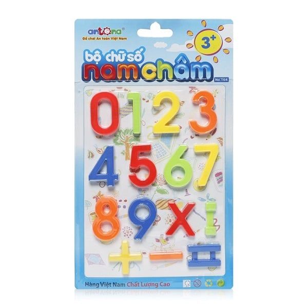 Bộ Chữ Số Nam Châm Antona