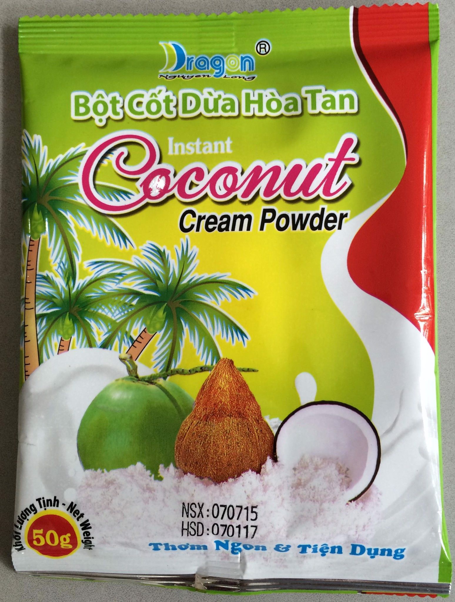 Bột Cốt Dừa Dragon (50g)