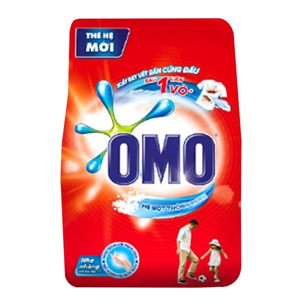 Bột Giặt OMO Đỏ Thế Hệ Mới (3kg)