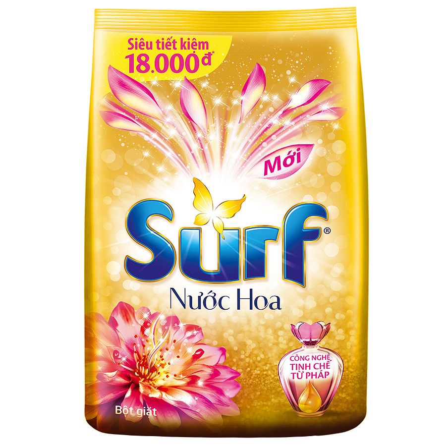 Bột Giặt Surf Hương Nước Hoa (4.1KG)