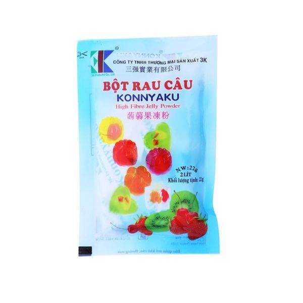  Bột Rau Câu Konnyaku - 22g 