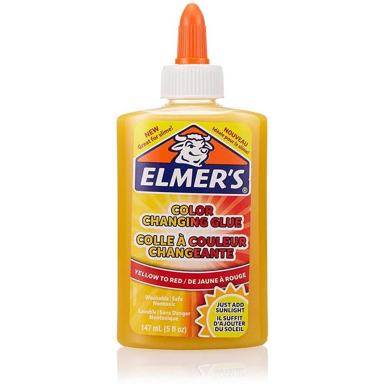 Keo Elmer's Đổi Màu - Vàng - 147ml - Thiên Long