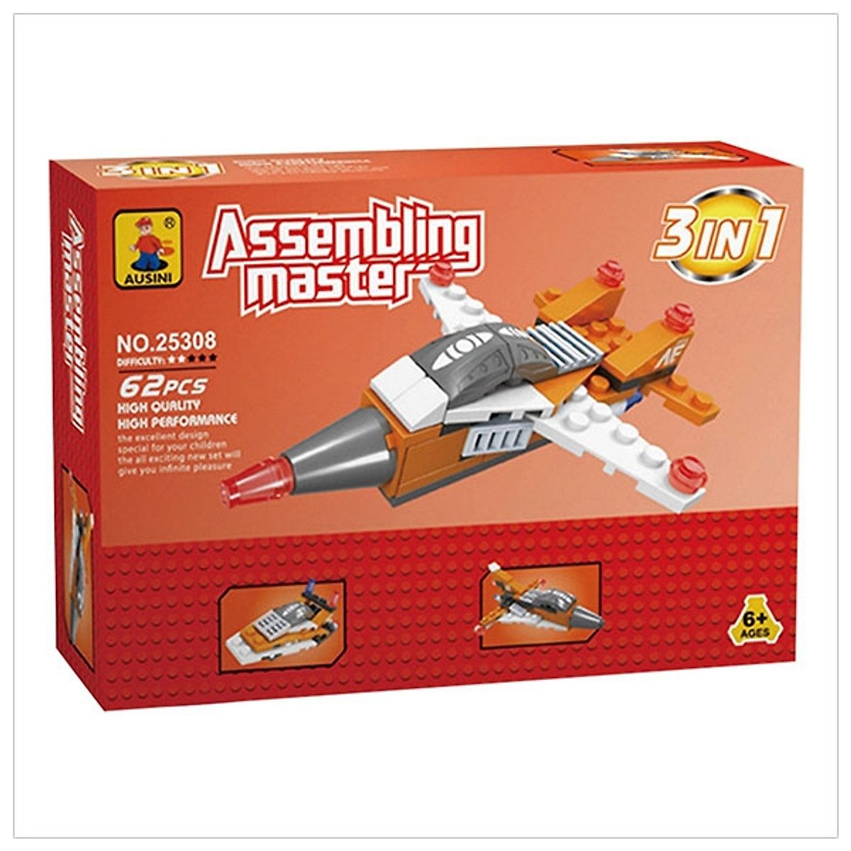 Bậc thầy lắp ghép (3 trong 1) - 25308