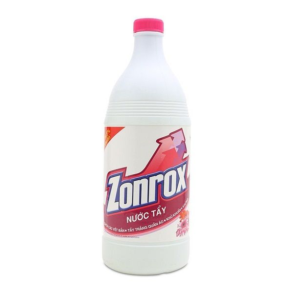  Nước Tẩy Quần Áo Zonrox Hương Hoa Cỏ (500ml) 