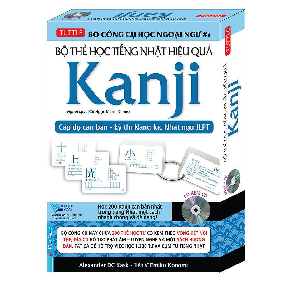 Bộ Thẻ Học Tiếng Nhật Hiệu Quả - Kanji