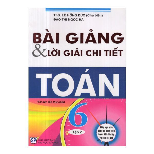 Bài Giảng & Lời Giải Chi Tiết Toán 6 - Tập 2