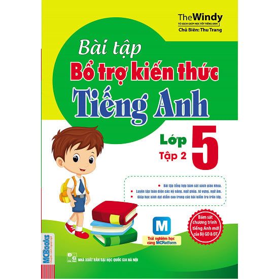  Bài Tập Bổ Trợ Kiến Thức Tiếng Anh Lớp 5 (Tập 2) 