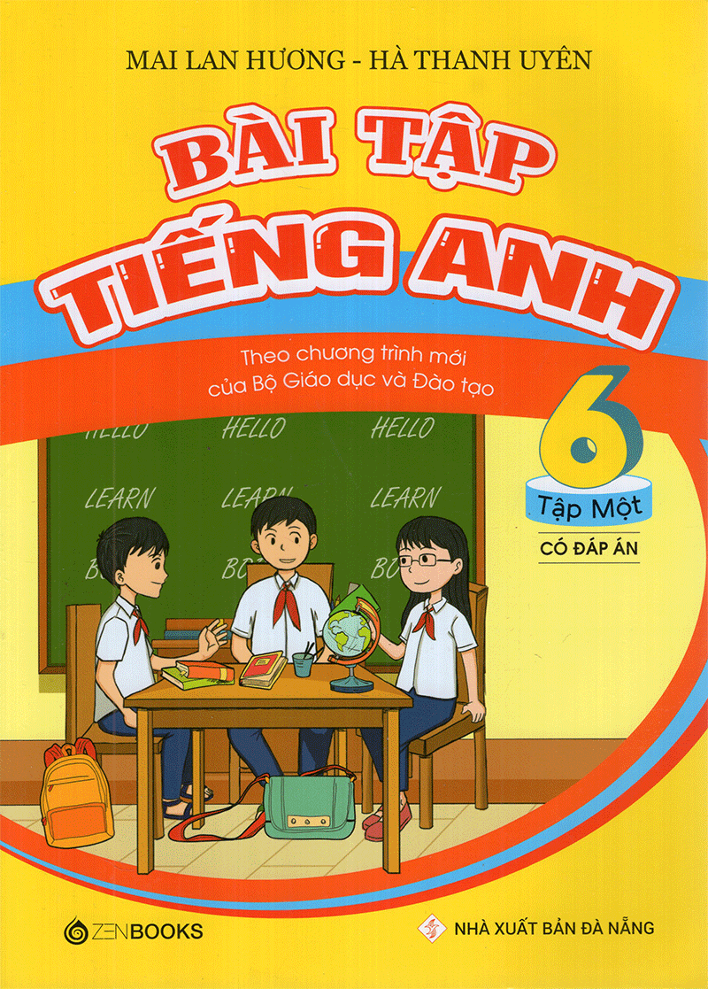 Bài Tập Tiếng Anh Lớp 6 - Tập 1 (Có Đáp Án)