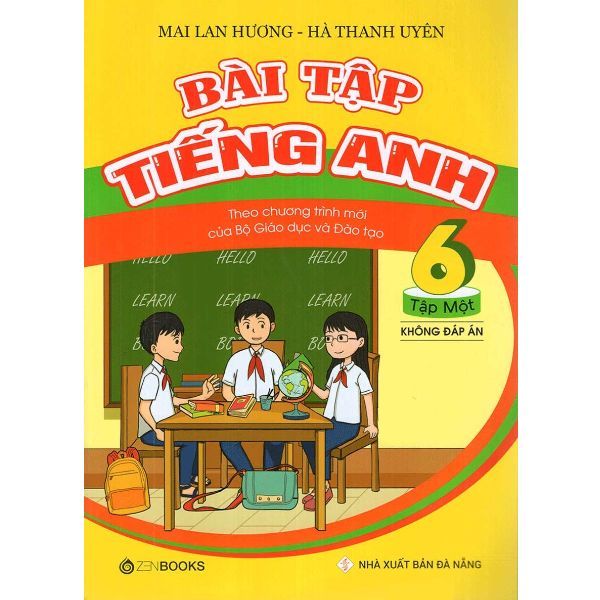 Bài Tập Tiếng Anh Lớp 6 - Tâp 1 (Không Đáp Án)
