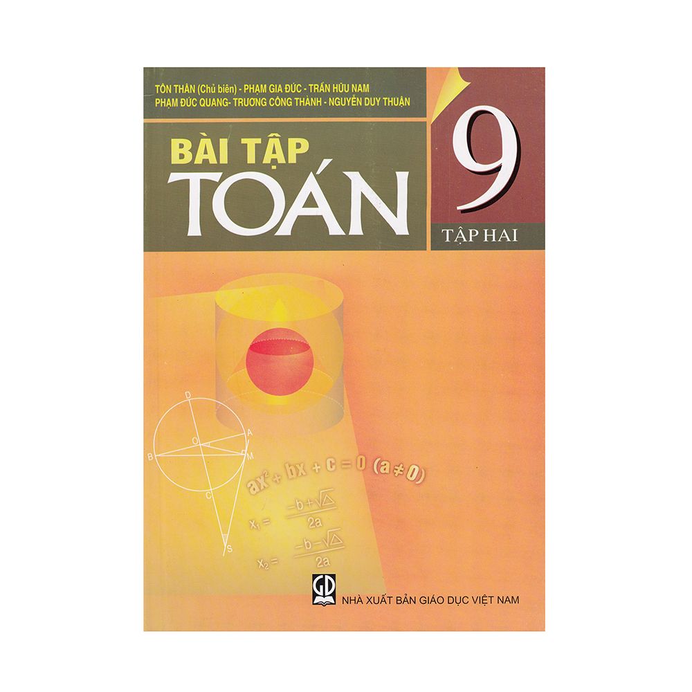 Bài Tập Toán Lớp 9 - Tập 2 (Tái Bản 2019)