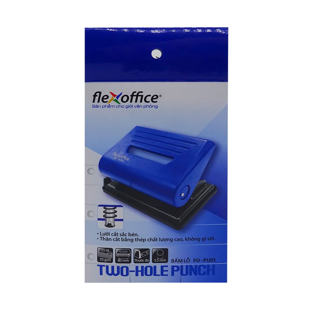  Bấm 2 Lỗ Flexoffice FO-PU01 