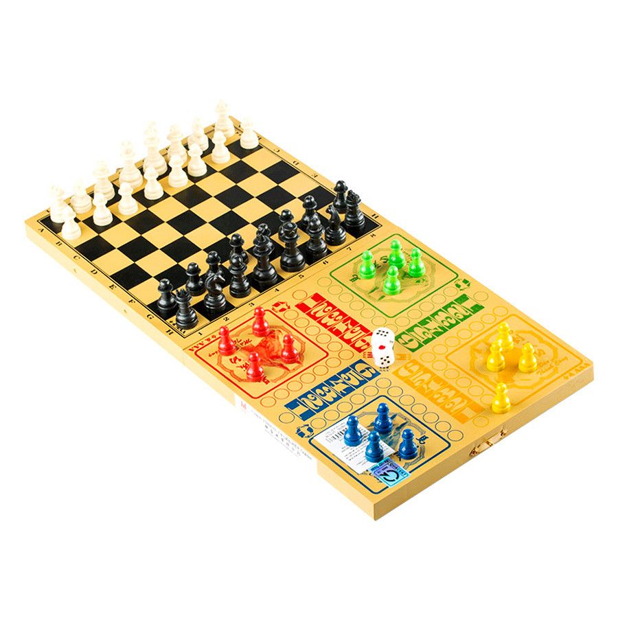 Bàn Cờ 2In1 Nhỏ Cá Ngựa-QuốcTế