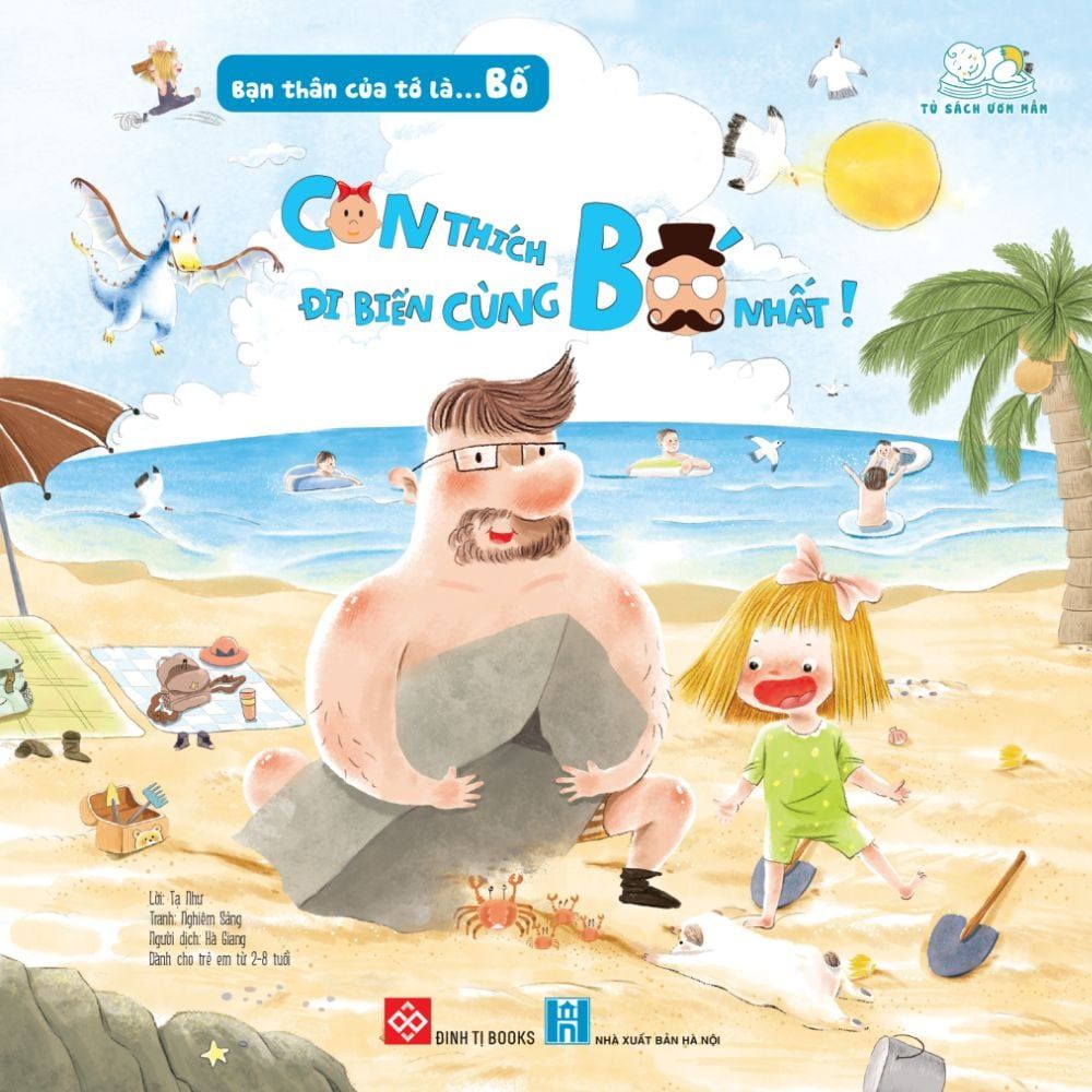 Con thích đi biển cùng Bố nhất
