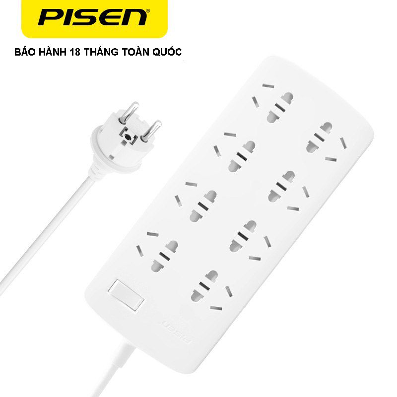 Ổ cắm điện PISEN 008(EP) (8 x AC )