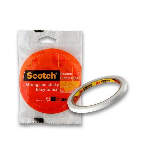 Băng Keo 2 Mặt Scotch 200 6mmx10yd