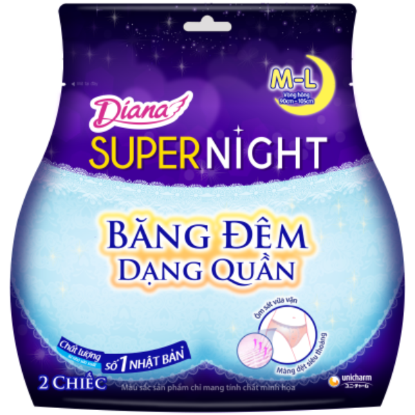 Băng Vệ Sinh Diana Sensi Dạng Quần (Cỡ M-L)