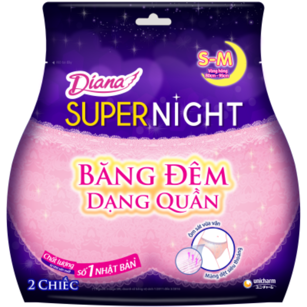  Băng Vệ Sinh Diana Sensi Dạng Quần (Cỡ S-M) 