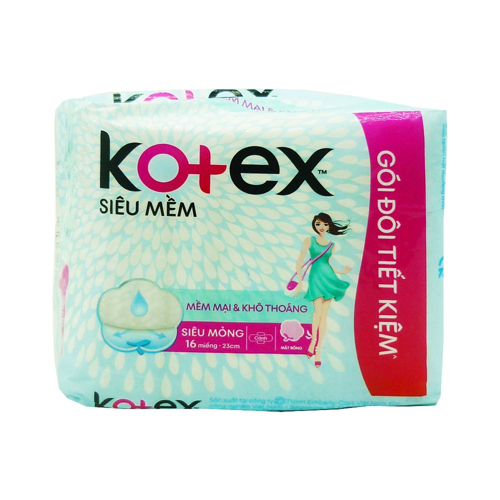 Băng Vệ Sinh Kotex Style Siêu Mềm (23cm)