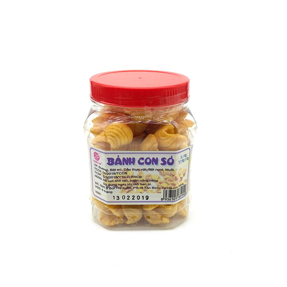 Bánh Con Sò Trung Thư (Hộp 110g)