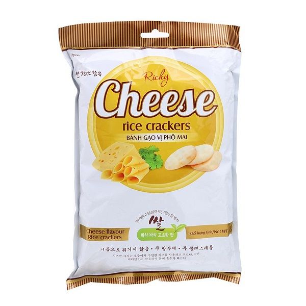 Bánh Gạo Vị Phô Mai Richy 105g
