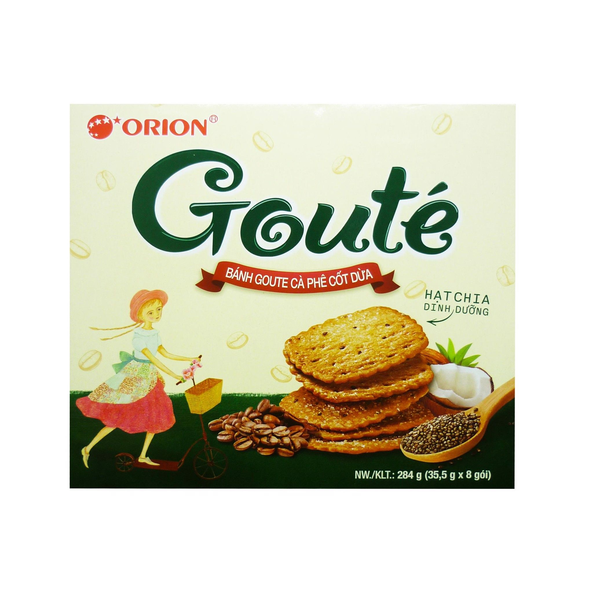 Bánh Goute Cà Phê Cốt Dừa (284g)