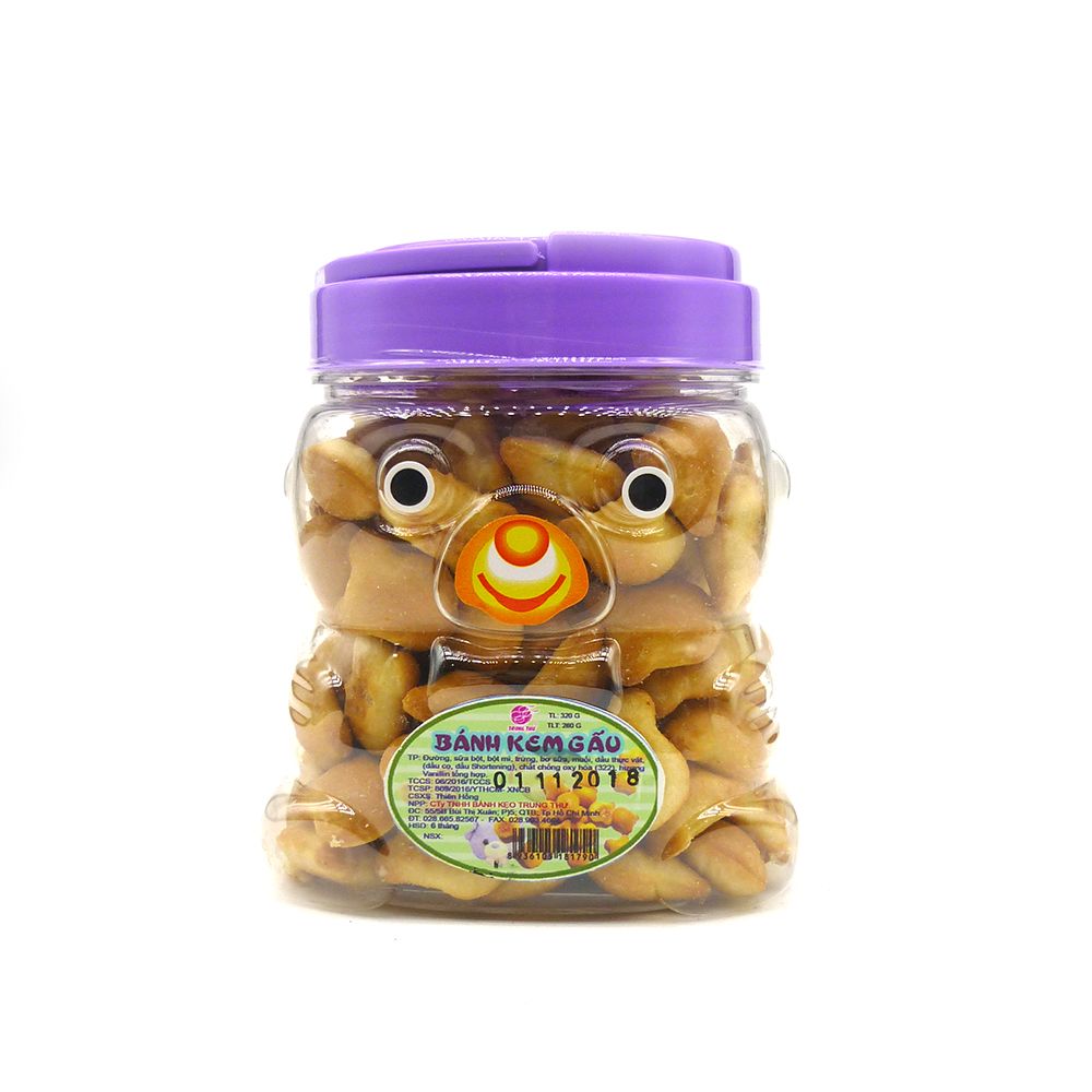 Bánh Kem Gấu Trung Thư (320g)