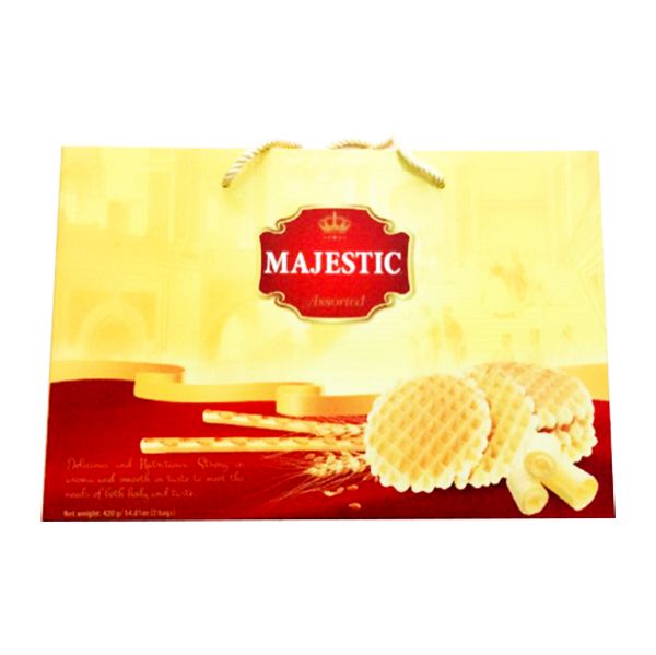 Bánh Cookies Majestic Bơ Trứng - Richy - 420g
