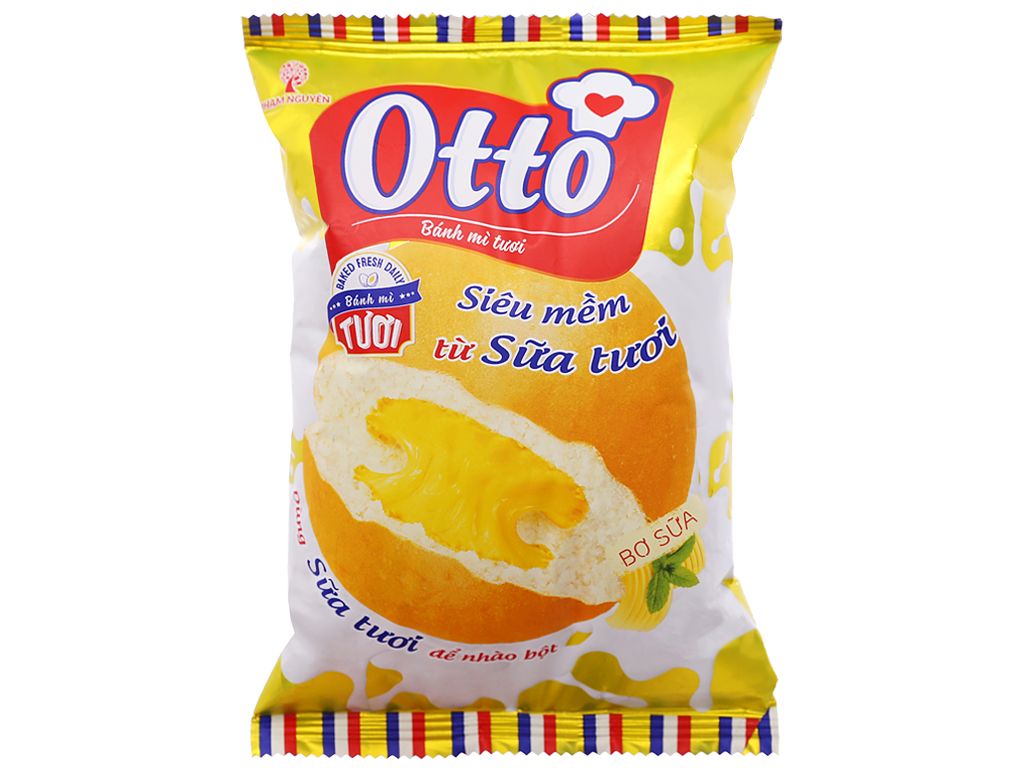 Bánh mì sữa tươi Otto bơ sữa 55gr