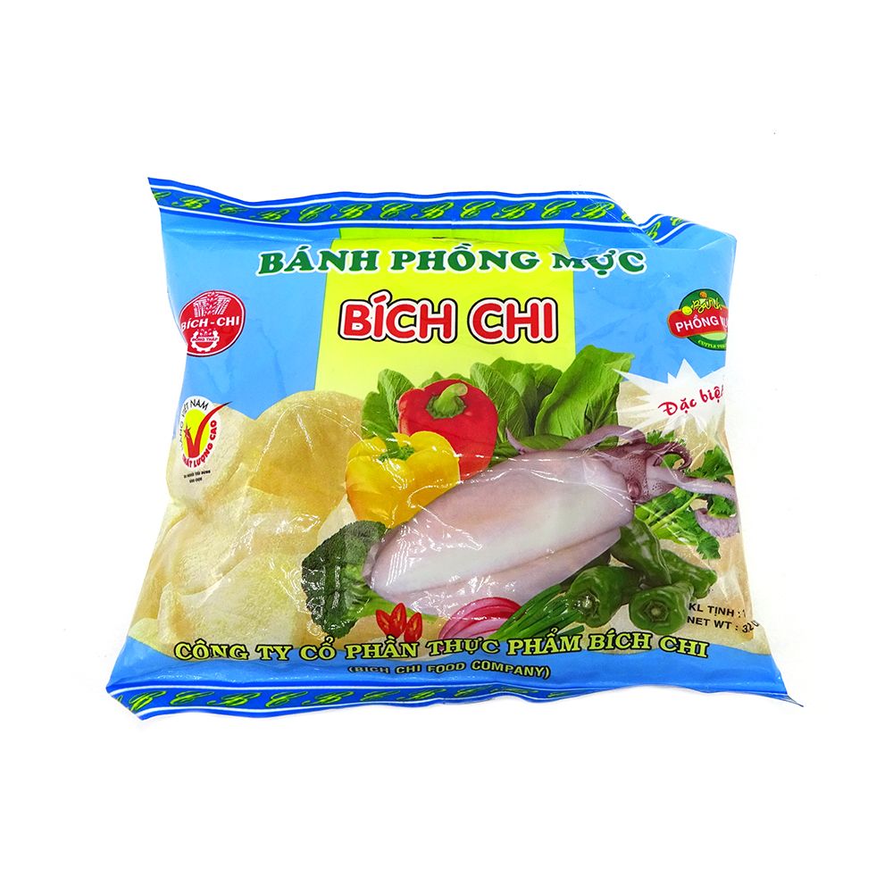 bánh phồng mực gói 100g