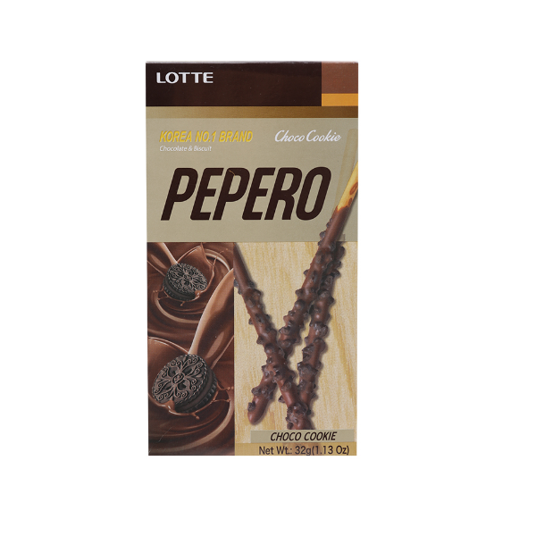 Bánh que lotte pepero cookie socola 32g
