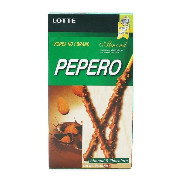 Bánh que Lotte Pepero Hạnh Nhân 36grx40