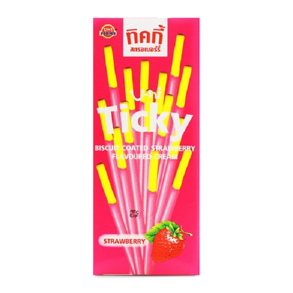 Bánh Que Ticky Kem Dâu (20g)