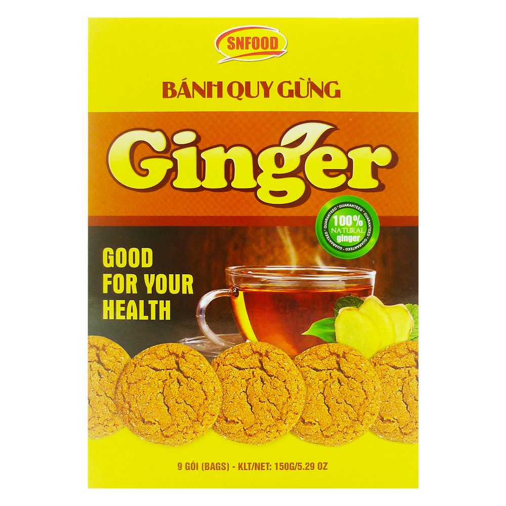 Bánh Quy Gừng Ginger (150g)