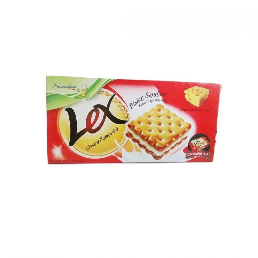 Bánh Quy Kem Sữa Phô Mai Lex Samudra (152g)